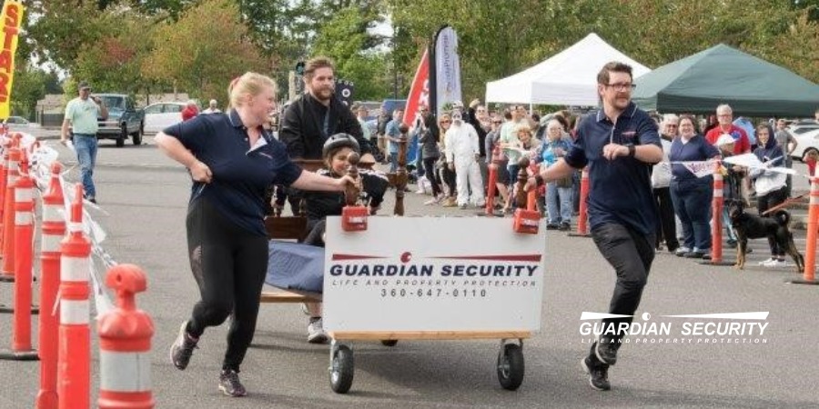 Guardians of the County Bed Race- Guardian Security Supports the Family Promise Program That Helps Homeless